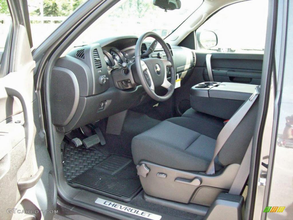 2010 Silverado 1500 LT Extended Cab 4x4 - Taupe Gray Metallic / Dark Titanium photo #15