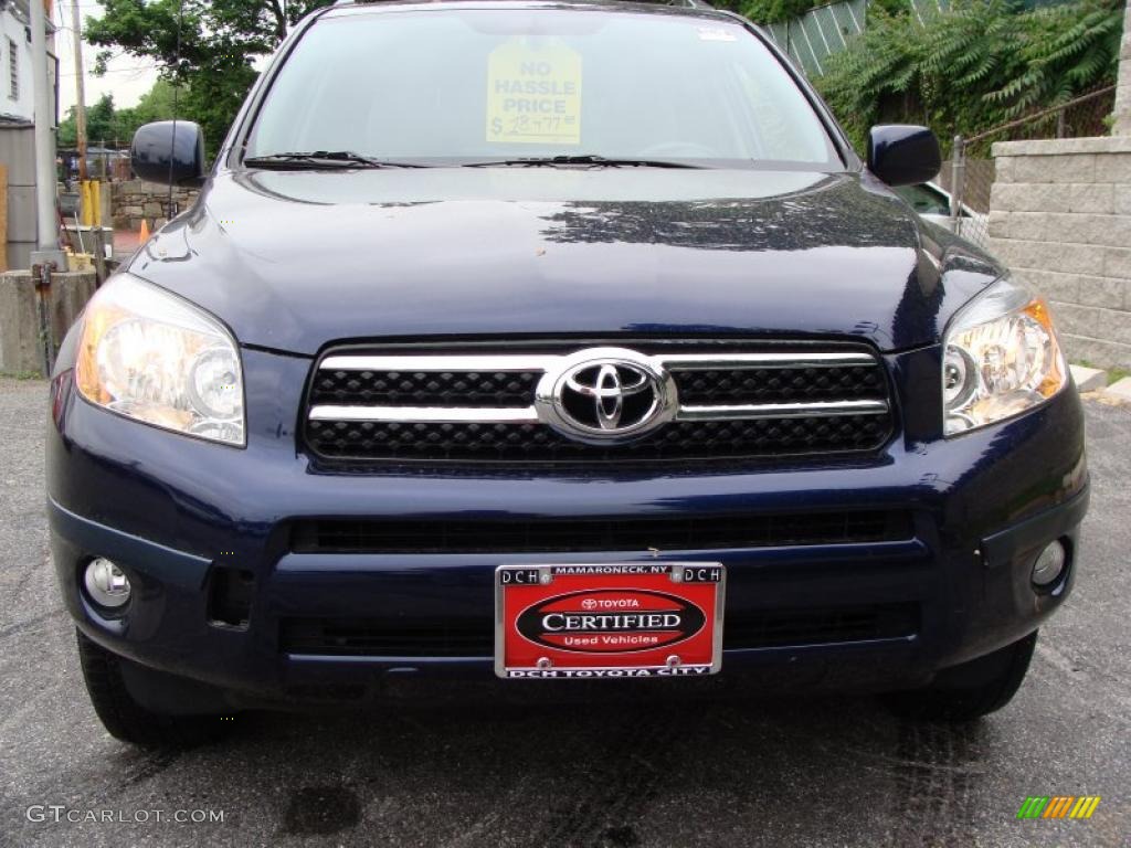 2007 RAV4 Limited 4WD - Nautical Blue Metallic / Ash Gray photo #2