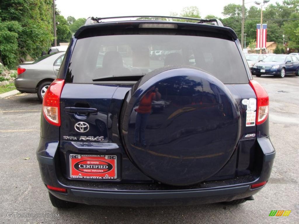 2007 RAV4 Limited 4WD - Nautical Blue Metallic / Ash Gray photo #6