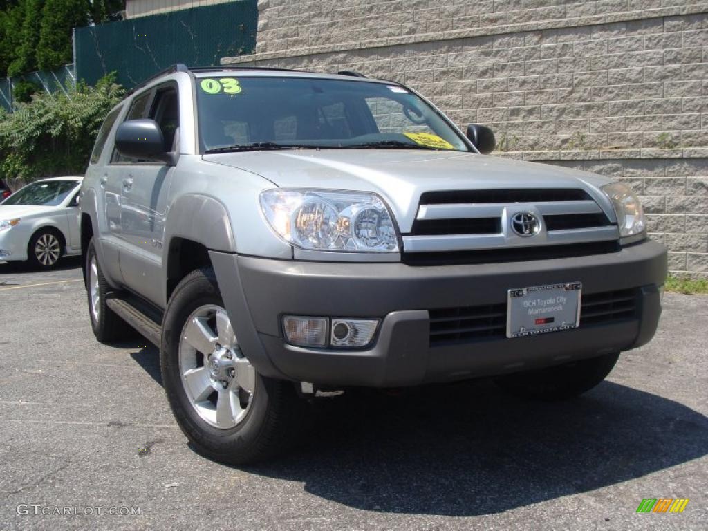 2003 4Runner SR5 4x4 - Titanium Metallic / Stone photo #1