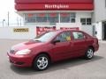 2006 Impulse Red Pearl Toyota Corolla CE  photo #1