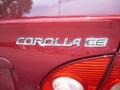 2006 Impulse Red Pearl Toyota Corolla CE  photo #12