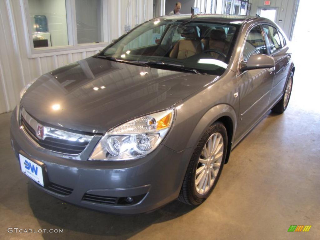 2007 Aura XR - Techno Gray Metallic / Morocco Brown photo #1