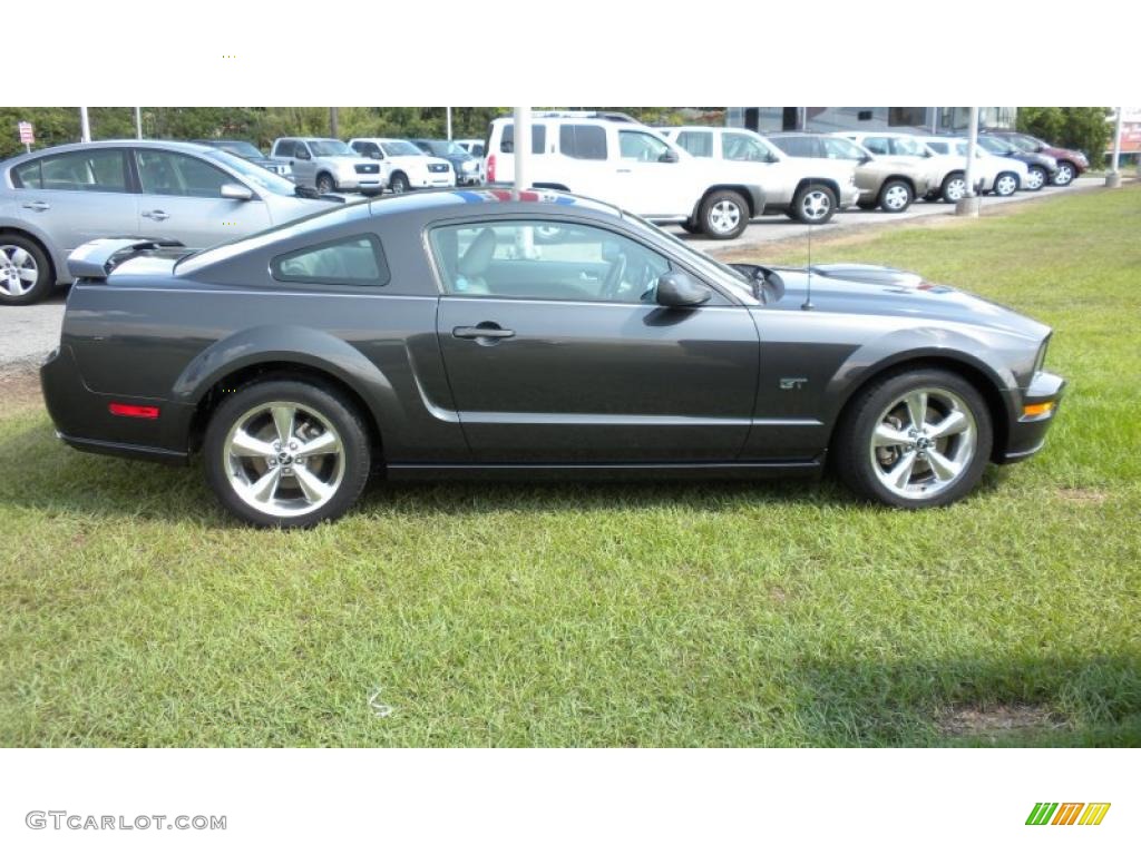 2007 Mustang GT Premium Coupe - Alloy Metallic / Light Graphite photo #6