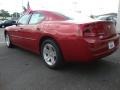 2007 Inferno Red Crystal Pearl Dodge Charger SXT  photo #3