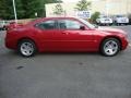 2007 Inferno Red Crystal Pearl Dodge Charger SXT  photo #6