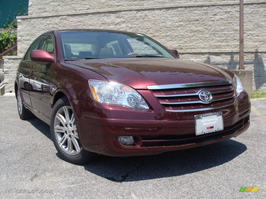 2006 Avalon Limited - Cassis Red Pearl / Light Gray photo #1