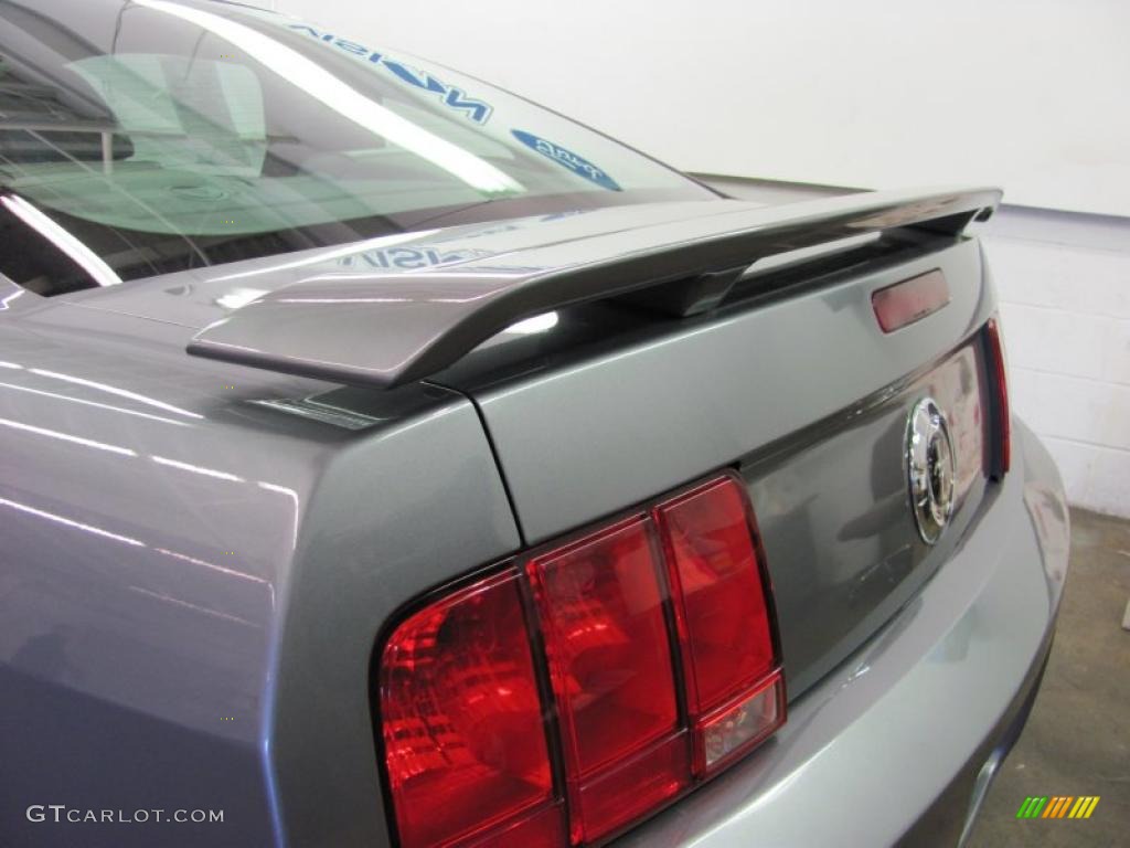 2006 Mustang V6 Premium Coupe - Tungsten Grey Metallic / Light Graphite photo #20