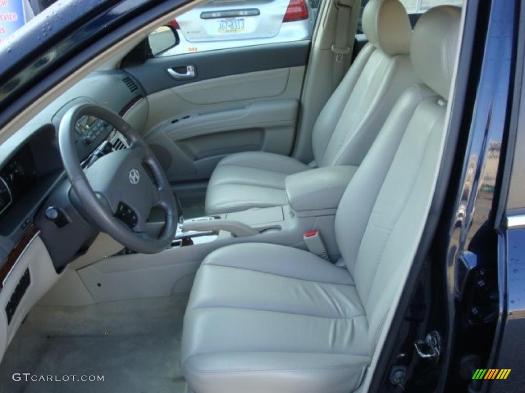 2006 Sonata LX V6 - Deepwater Blue / Gray photo #8