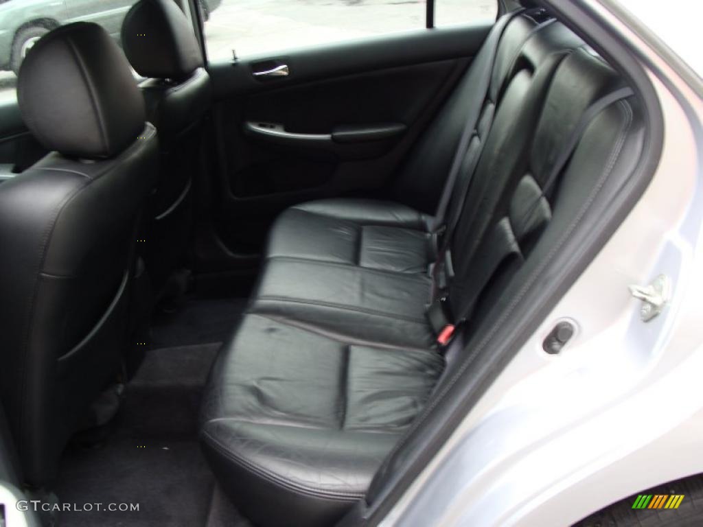 2003 Accord EX V6 Sedan - Satin Silver Metallic / Black photo #23