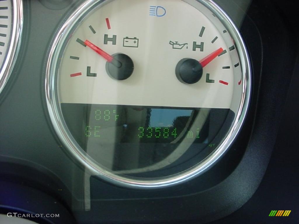 2006 F150 Lariat SuperCrew - Medium Wedgewood Blue Metallic / Tan photo #31