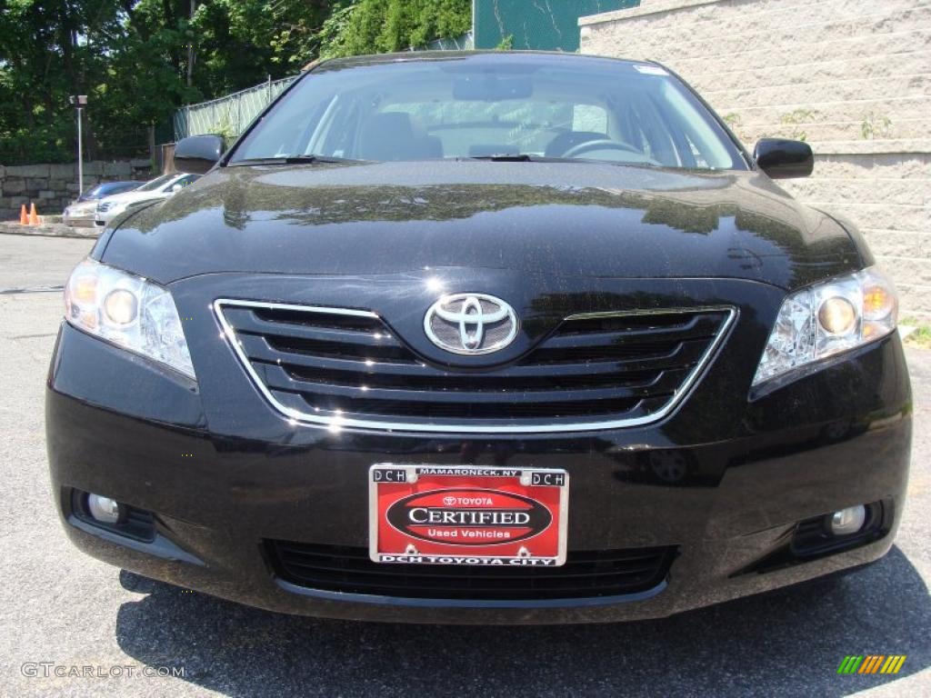 2007 Camry XLE - Black / Ash photo #2