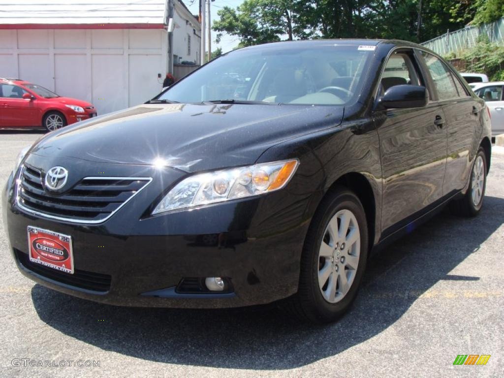 2007 Camry XLE - Black / Ash photo #3