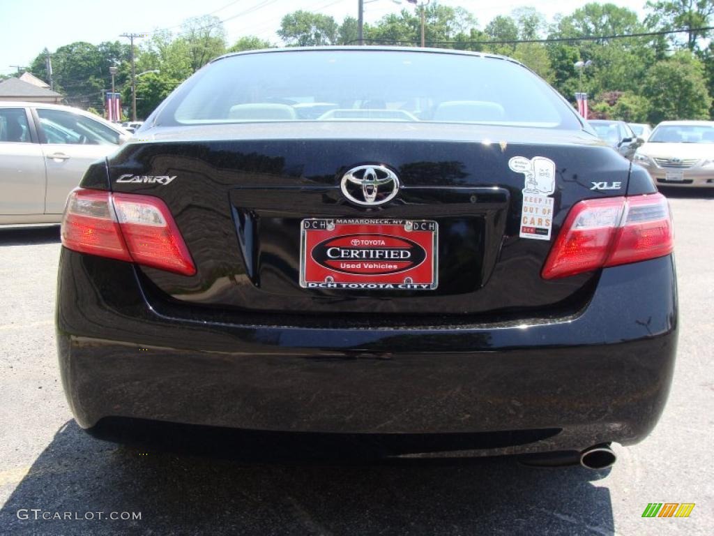 2007 Camry XLE - Black / Ash photo #6