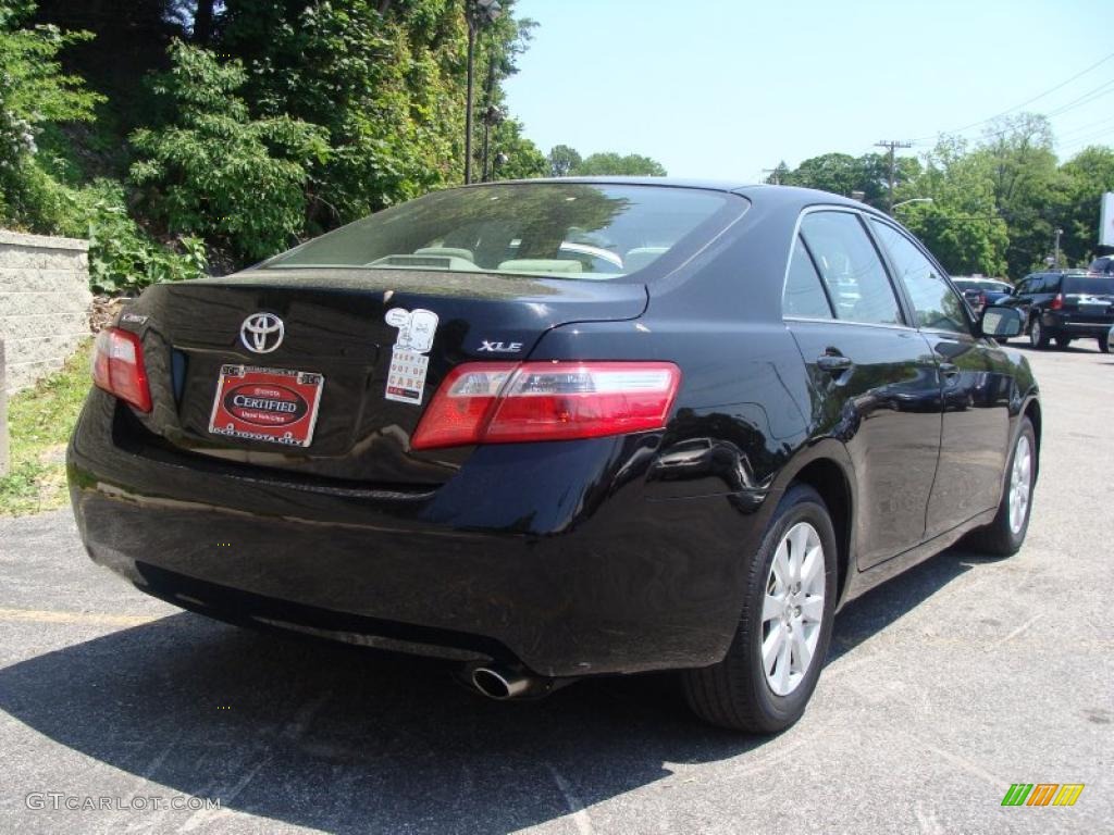2007 Camry XLE - Black / Ash photo #7