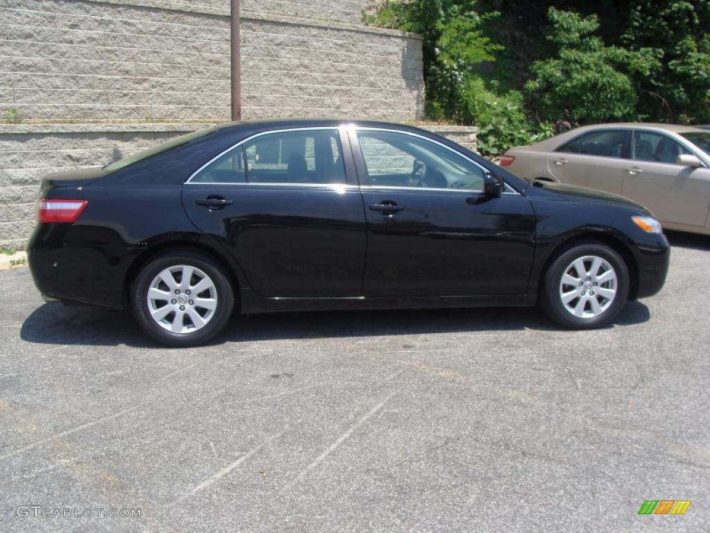 2007 Camry XLE - Black / Ash photo #8