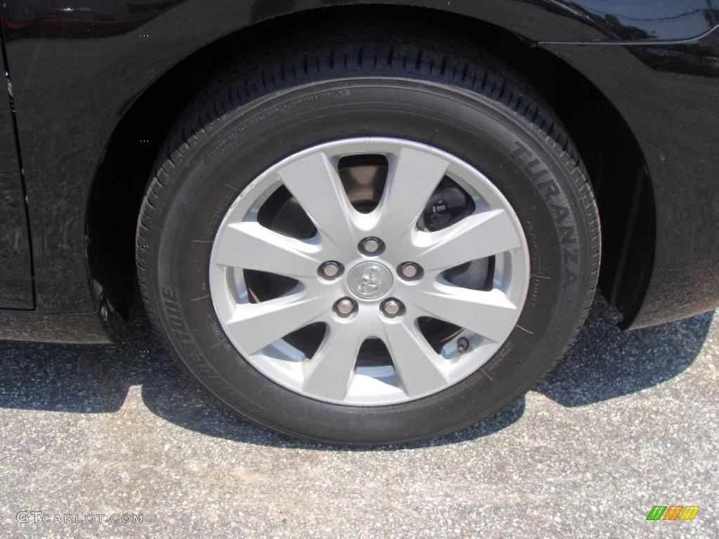 2007 Camry XLE - Black / Ash photo #9