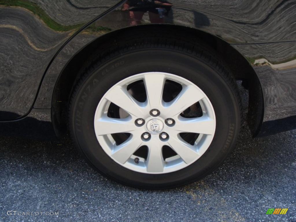 2007 Camry XLE - Black / Ash photo #11