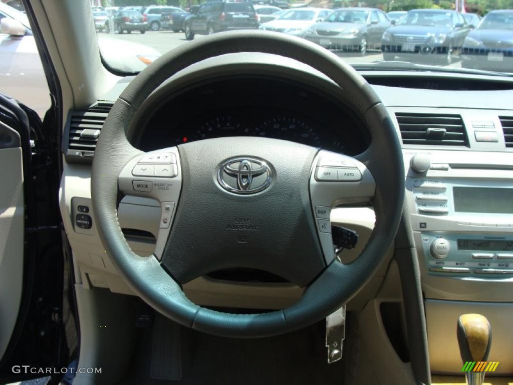 2007 Camry XLE - Black / Ash photo #26