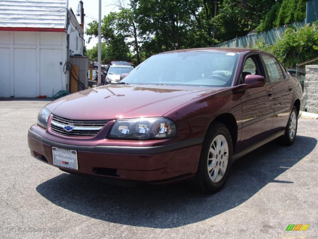 2004 Impala  - Berry Red Metallic / Medium Gray photo #3