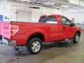 2009 Bright Red Ford F150 XLT Regular Cab  photo #2