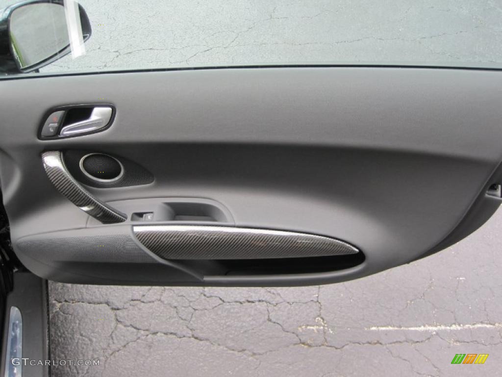 2009 R8 4.2 FSI quattro - Phantom Black Pearl Effect / Black Alcantara/Leather photo #13