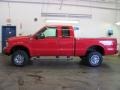 2004 Red Ford F350 Super Duty XLT SuperCab 4x4  photo #9
