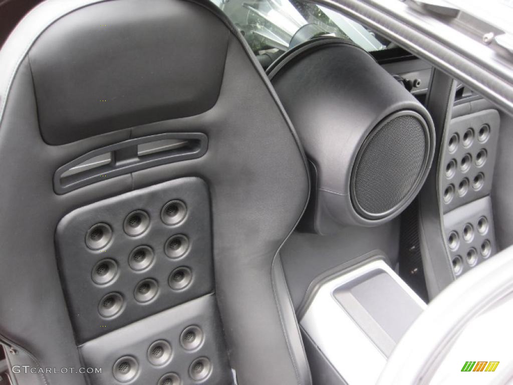 Ebony Black Interior 2005 Ford GT Standard GT Model Photo #30873950