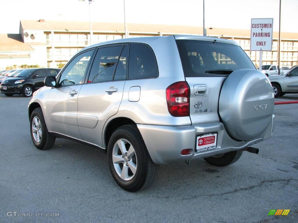 2004 RAV4  - Titanium Metallic / Dark Charcoal photo #8