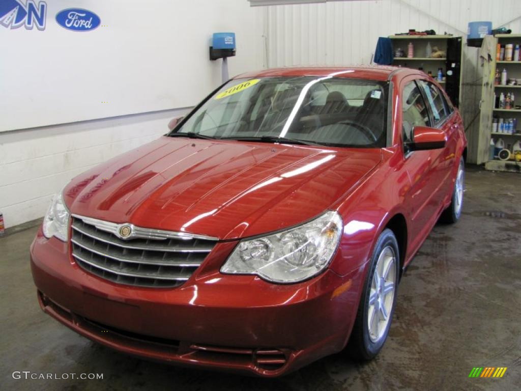 2007 Sebring Touring Sedan - Inferno Red Crystal Pearl / Dark Slate Gray/Light Slate Gray photo #1