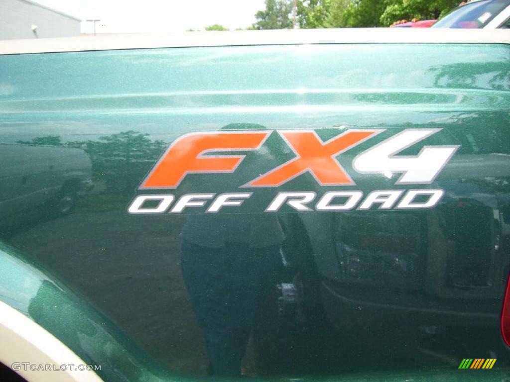2010 F350 Super Duty King Ranch Crew Cab 4x4 - Forest Green Metallic / Chaparral Leather photo #5