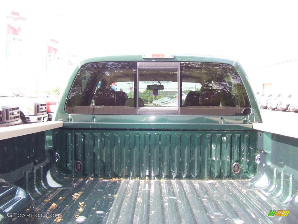 2010 F350 Super Duty King Ranch Crew Cab 4x4 - Forest Green Metallic / Chaparral Leather photo #8
