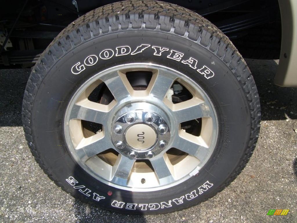 2010 F350 Super Duty King Ranch Crew Cab 4x4 - Forest Green Metallic / Chaparral Leather photo #11
