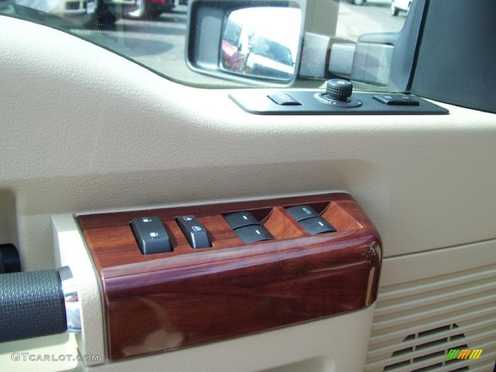 2010 F350 Super Duty King Ranch Crew Cab 4x4 - Forest Green Metallic / Chaparral Leather photo #17