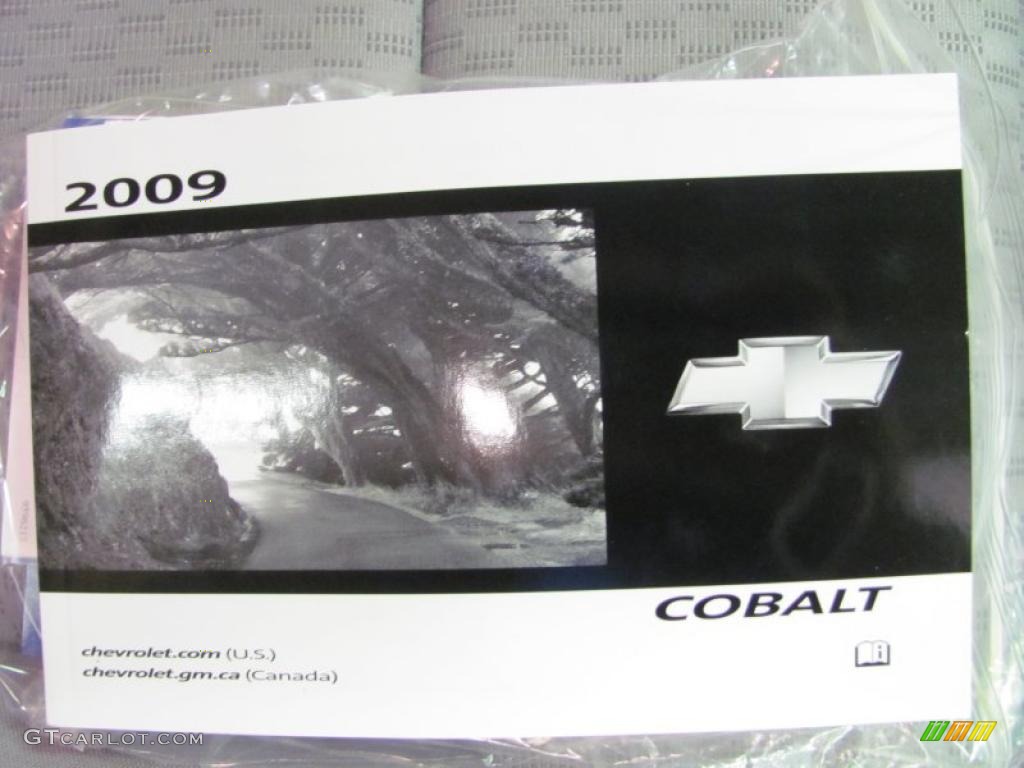 2009 Cobalt LT Sedan - Black / Gray photo #23
