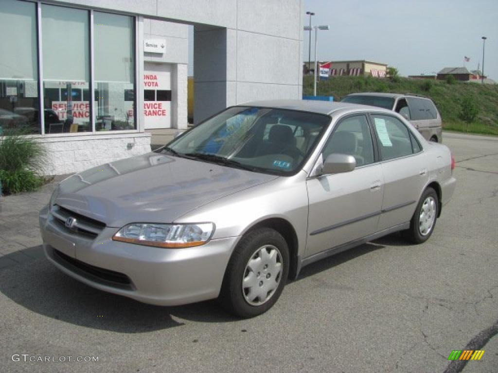 1999 Accord LX Sedan - Heather Mist Metallic / Ivory photo #2