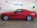 2008 Dark Candy Apple Red Ford Mustang GT/CS California Special Coupe  photo #12