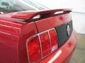 2008 Dark Candy Apple Red Ford Mustang GT/CS California Special Coupe  photo #20