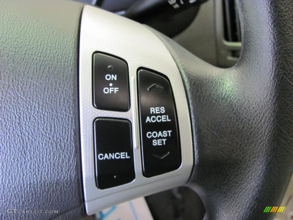 2009 Elantra GLS Sedan - Black Pearl / Beige photo #25