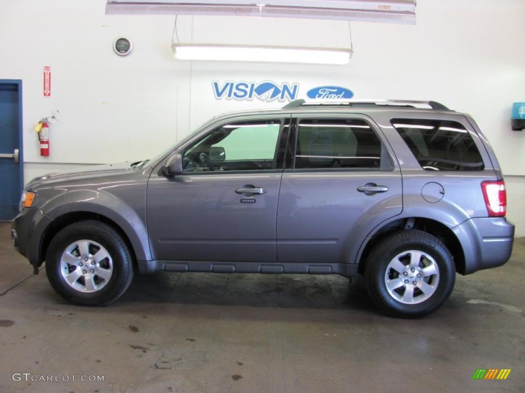 2009 Escape Limited V6 4WD - Sterling Grey Metallic / Charcoal photo #12
