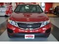 2011 Spicy Red Kia Sorento LX AWD  photo #10