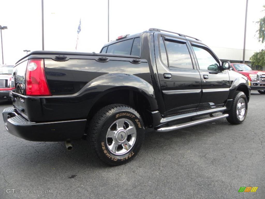 2005 Explorer Sport Trac Adrenalin - Black Clearcoat / Medium Dark Flint photo #3