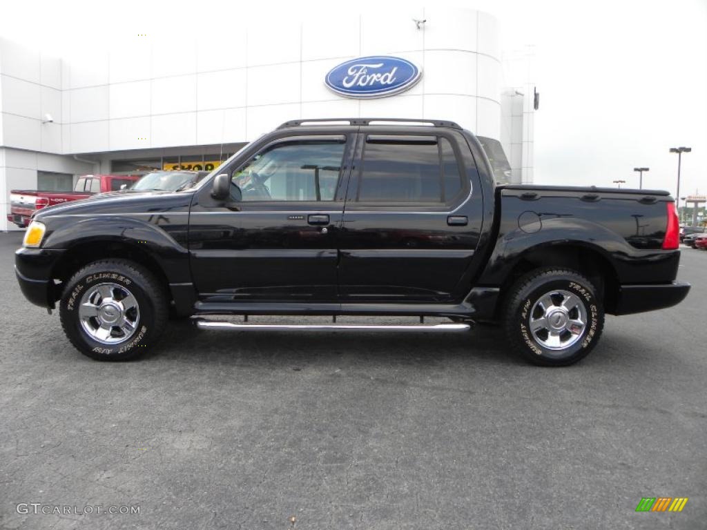 2005 Explorer Sport Trac Adrenalin - Black Clearcoat / Medium Dark Flint photo #5
