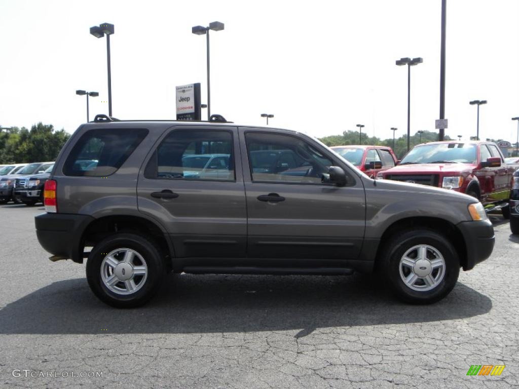 2004 Escape XLS V6 - Dark Shadow Grey Metallic / Medium/Dark Flint photo #2