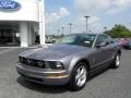 2007 Tungsten Grey Metallic Ford Mustang V6 Premium Coupe  photo #5
