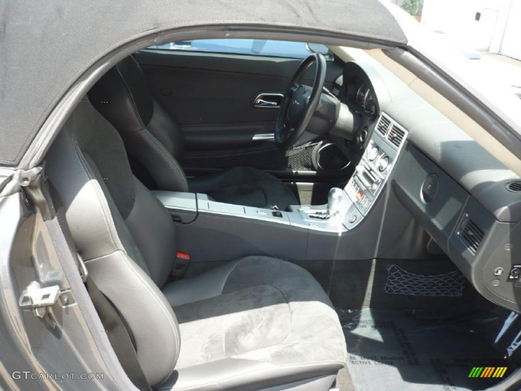 Dark Slate Grey Interior 2005 Chrysler Crossfire SRT-6 Roadster Photo #30885986