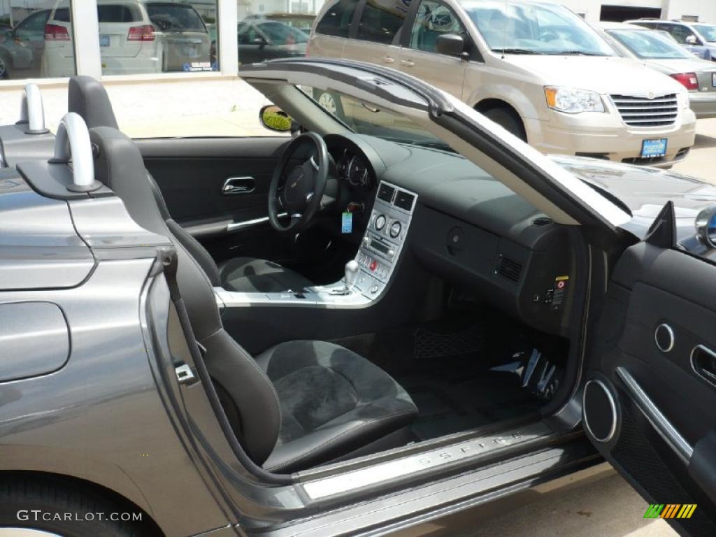 Dark Slate Grey Interior 2005 Chrysler Crossfire SRT-6 Roadster Photo #30885994