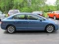 2009 Atomic Blue Metallic Honda Civic EX Sedan  photo #16