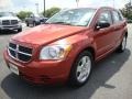 2009 Sunburst Orange Pearl Dodge Caliber SXT  photo #1