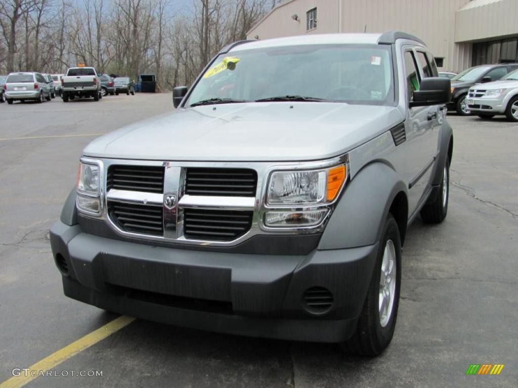 Bright Silver Metallic Dodge Nitro